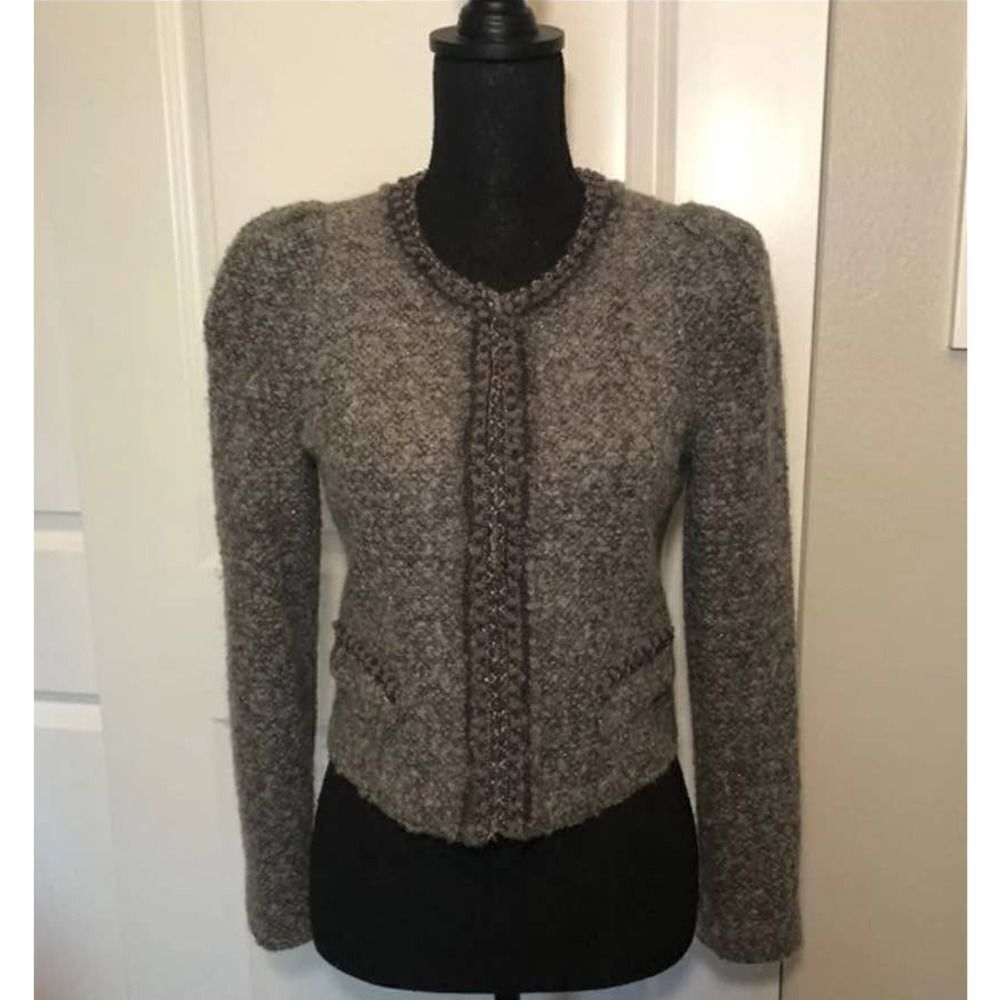 Banila B Gray Tweed Jacket